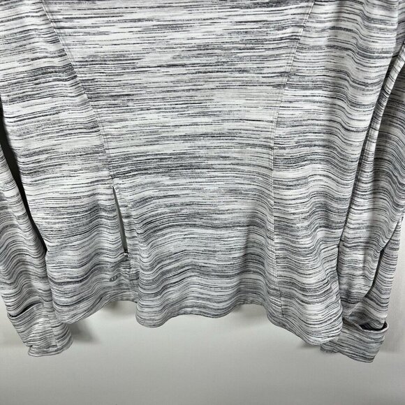 Lululemon Runderful Long Sleeve Space Dye Camo White Silver Spoon 10 Athletic‎ - Picture 8 of 10